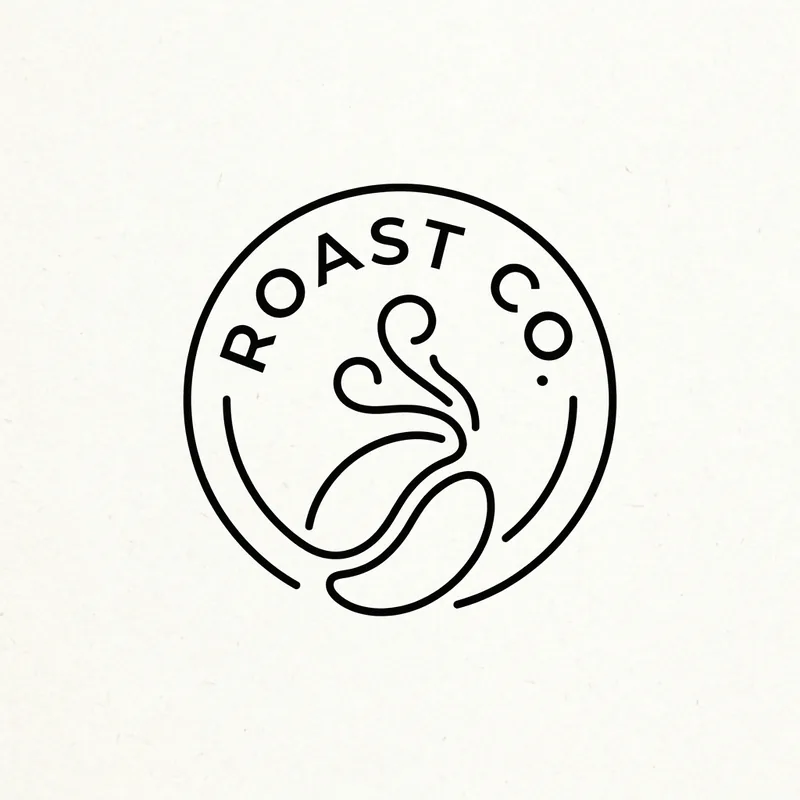 Coffee brand identity