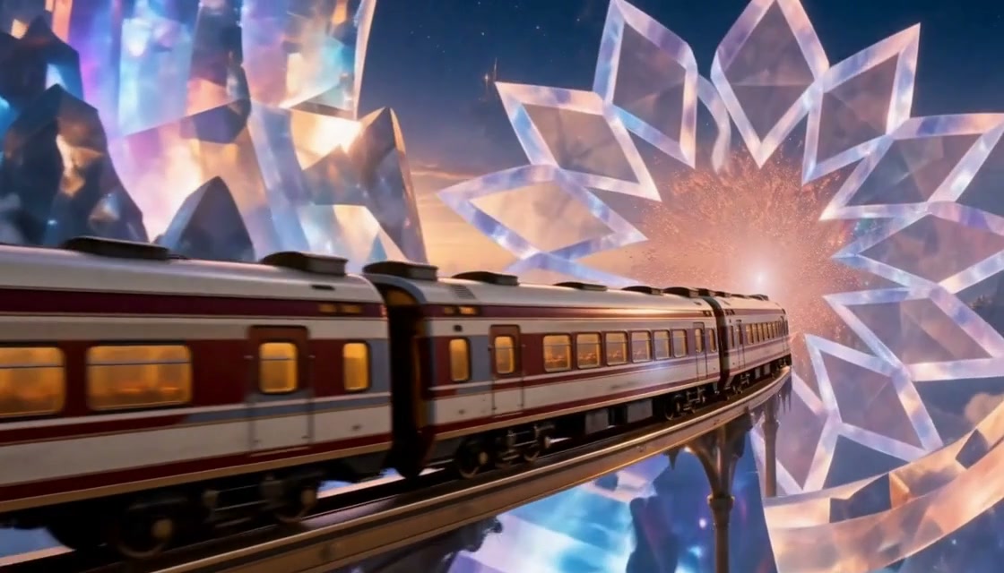 Cloudbound train